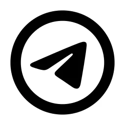 Telegram Line Icon