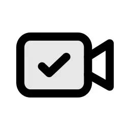 Video Check Duo Icon