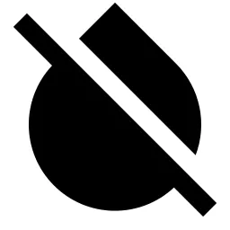 Blur Off Fill Icon