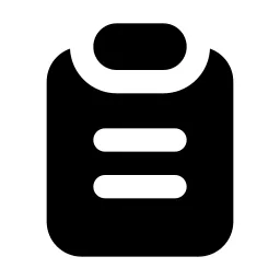 Clipboard Text Icon