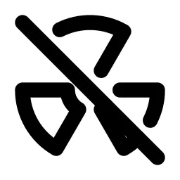 Radioactive Off Line Icon