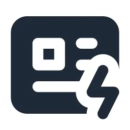 Article Flash Solid Icon