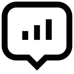 Signal Message Icon