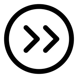 Fast Right Circle Icon