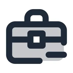 Briefcase Minus Duotone Icon