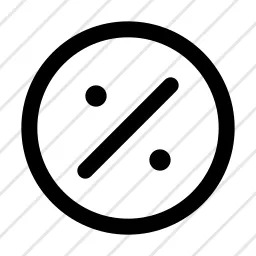 Percent Sales Icon