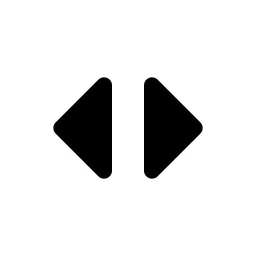Arrow Chevron Horizontal Fill Icon