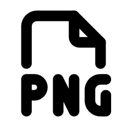 File Type Png Line Icon