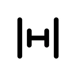 Spacing Width Fill Icon