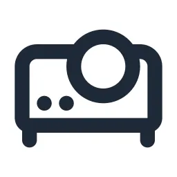 Beamer Line Icon