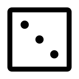 Dice Three Icon