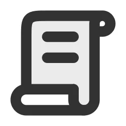 License Duotone Icon