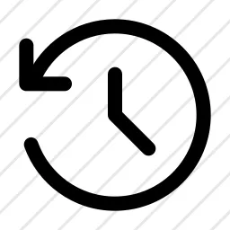 History Back Timeline Icon