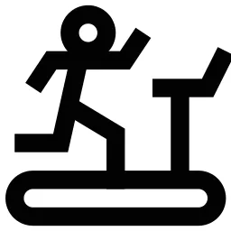 Treadmill Running Icon