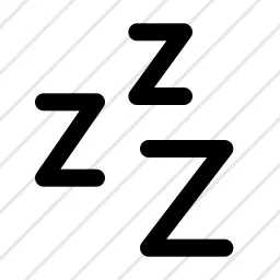 Sleep Snooze Zzz Icon