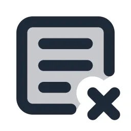 Textbox Delete Duotone Icon