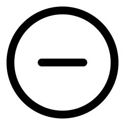 Minus Circle Icon