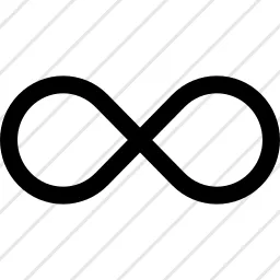 Infinity Loop Boomerang Icon