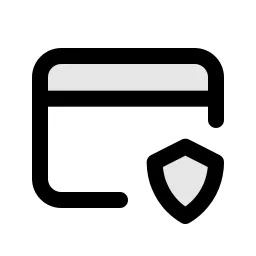 Card Shield Duo Icon