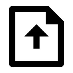 File Upload Line Icon