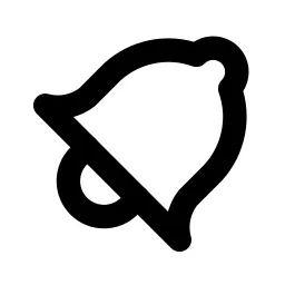 Bell Ringing 2 Line Icon