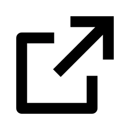 External Link Line Icon