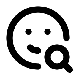 Mood Search Line Icon
