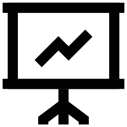 Line Presentation Icon