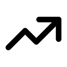 Trending Up Line Icon
