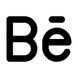 Brand Behance Line Icon