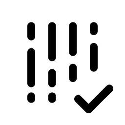 Shopping Code Check Icon
