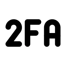 Auth 2fa Line Icon