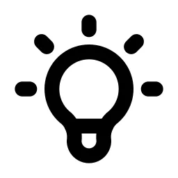 Bulb Line Icon