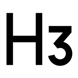 H 3 Icon