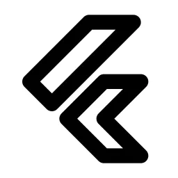 Brand Flutter Line Icon