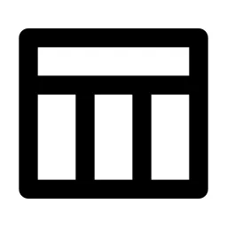 Table Line Icon