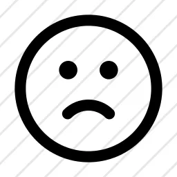 Emoji Sad Unhappy Icon