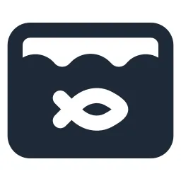 Aquarium Solid Icon