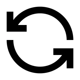 Loop Left Line Icon