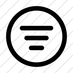 Filter Circle, Sort Icon