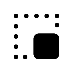 Corner Bottom Right Fill Icon