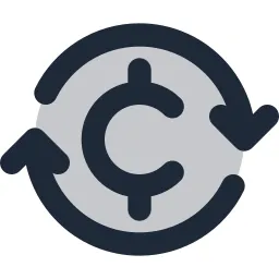 Cent Exchange Duotone Icon