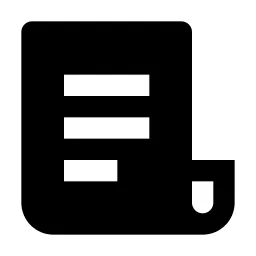 File List 3 Fill Icon