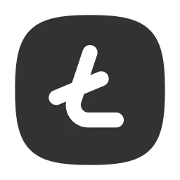 Litecoin Square Fill Icon