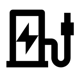 Charging Pile 2 Line Icon