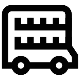 Double Decker Bus Icon