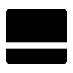 Layout Bottom Fill Icon