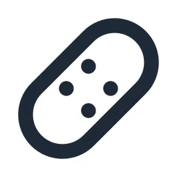 Band Aid 2 Line Icon