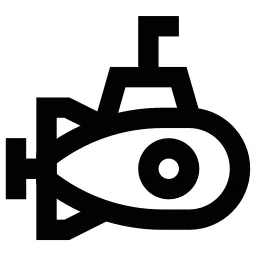 Submarine Travel Icon