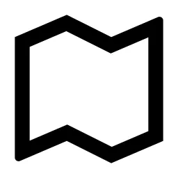 Map Line Icon